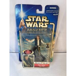 Star Wars Han Solo Endor Raid Return of the Jedi Hasbro 2002 NEW